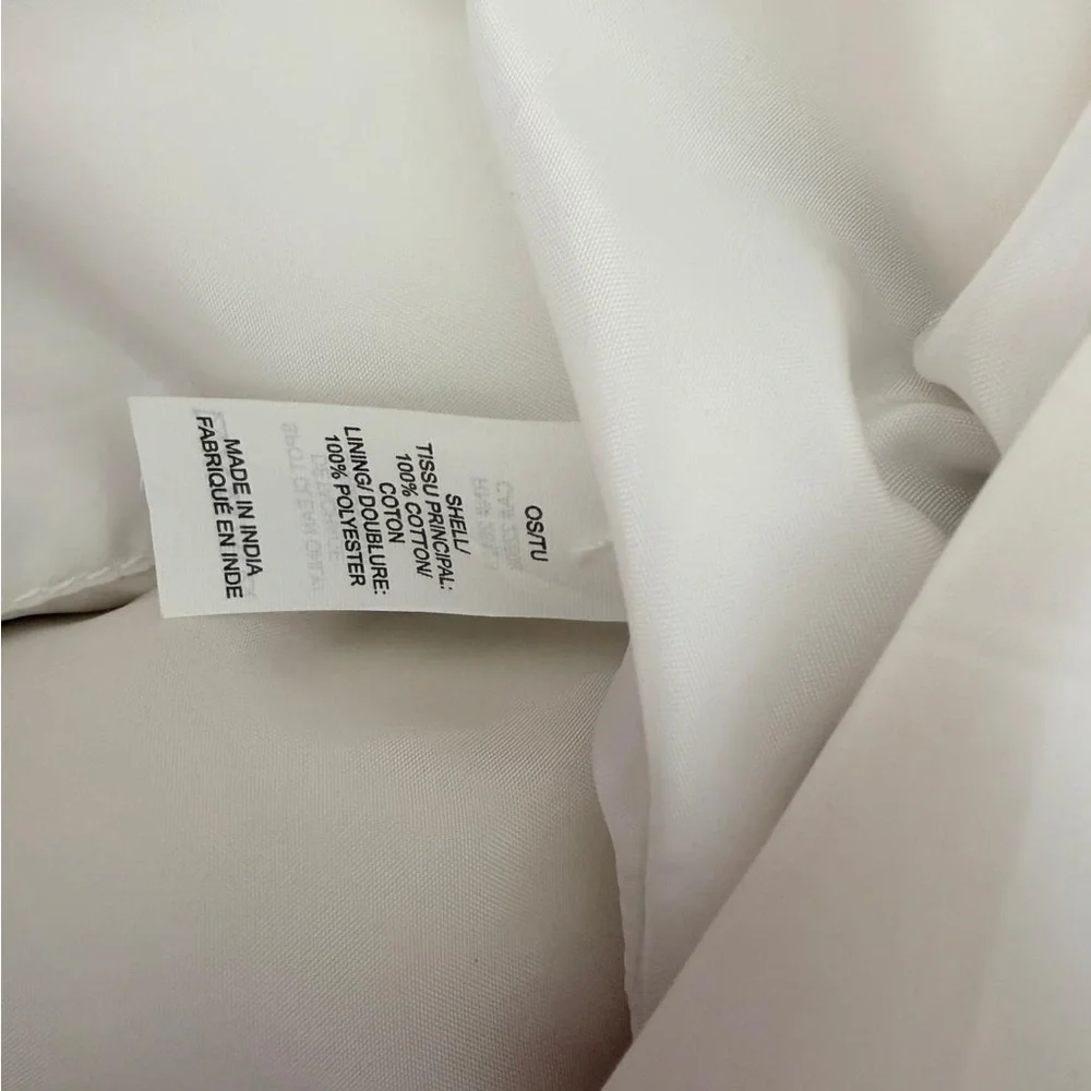 Echo Terry Rocker Large‎ Beach Tote Bag Orange Pink Color-Blocked Casual Roomy - Picture 7 of 12